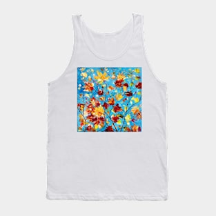 Maple Leaves. Autumn Tank Top